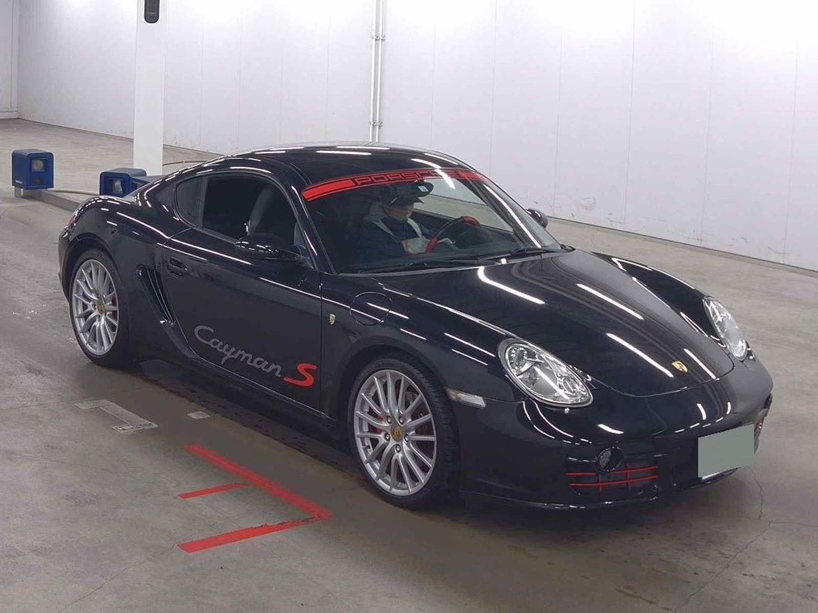 Porsche Cayman S 2007 noire
